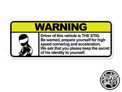 Warning - Driver; The STIG