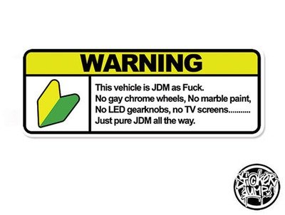 Warning - JDM
