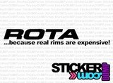 Rota, Because Real Rims Are Expensive