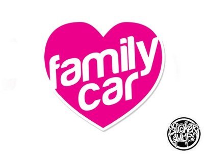 Pink Heart - Family Car