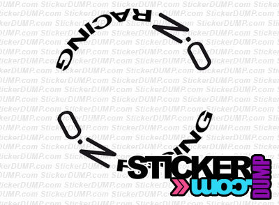 OZ Racing Wheel Decal