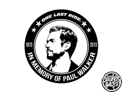 Paul Walker Tribute (printed)