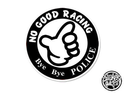 No Good Logo - Bye Bye Police Black