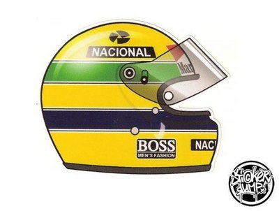 Helmet Ayrton Senna