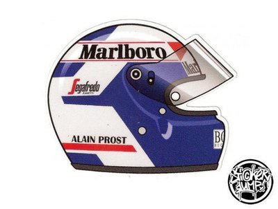 Helmet Alain Prost