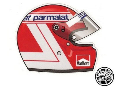 Helmet Niki Lauda