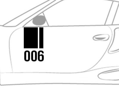 Number Plate Stripes