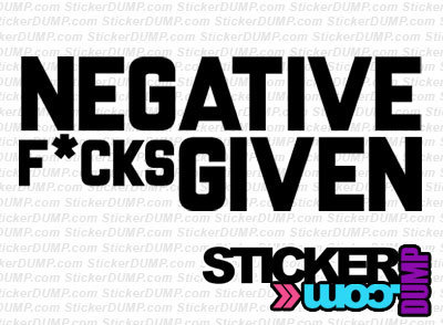 Negative F*cks Given