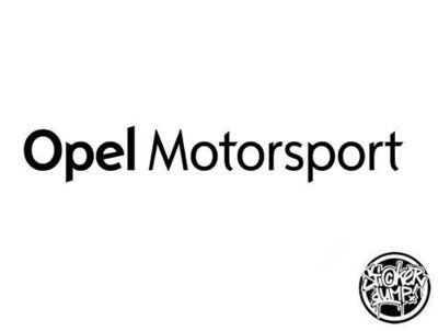 Window Streamer - Opel Motorsport (new logo)