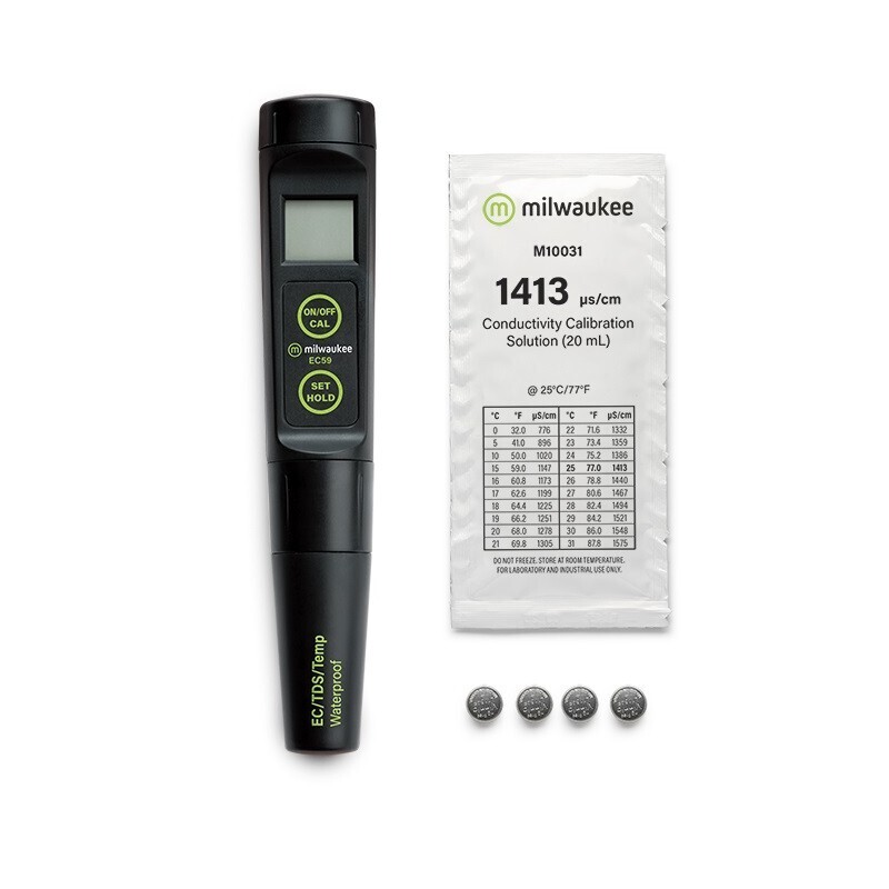 medidor de EC TDS Temperatura EC59