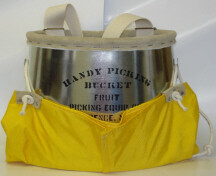 Handy Picking Bucket, Side Rope Closure