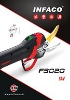 INFACO ELECTROCOUP F3020 Battery Powered Shear