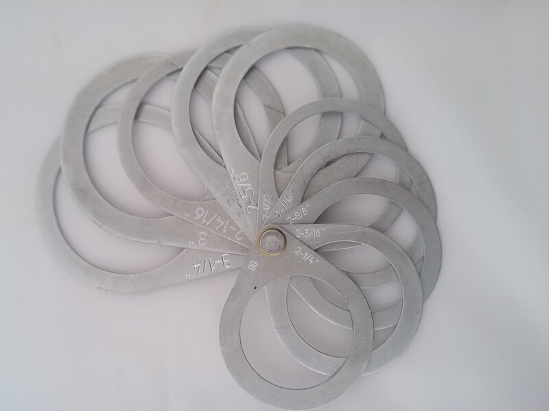 Metal Sizer Card Set  - Large