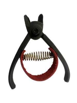 FC-300 Hickok Bypass- Cut Apple Stem Clipper with Leather Strap