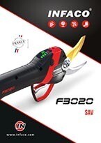 INFACO ELECTROCOUP F3020 Battery Powered Shear INFACO ELECTROCOUP F3020 Battery Powered Shear