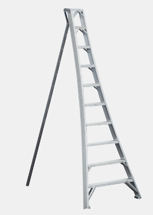 10' Aluminum Orchard Step Ladder 10' Aluminum Orchard Step Ladder