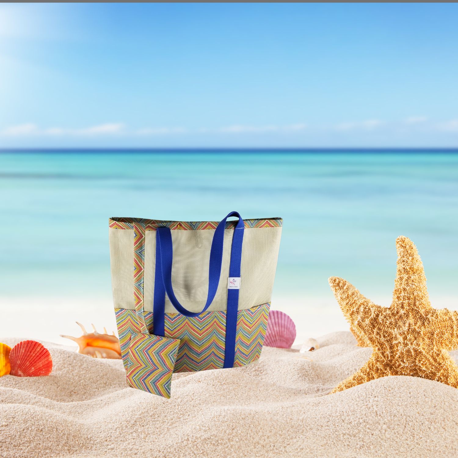 Sand-Sifter Mesh Beach Bag Big