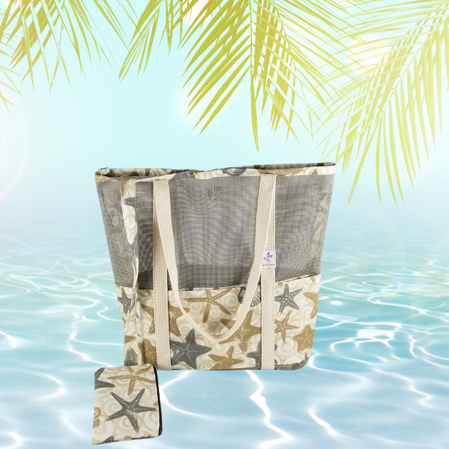 Sand-Sifter Mesh Beach Bag Big