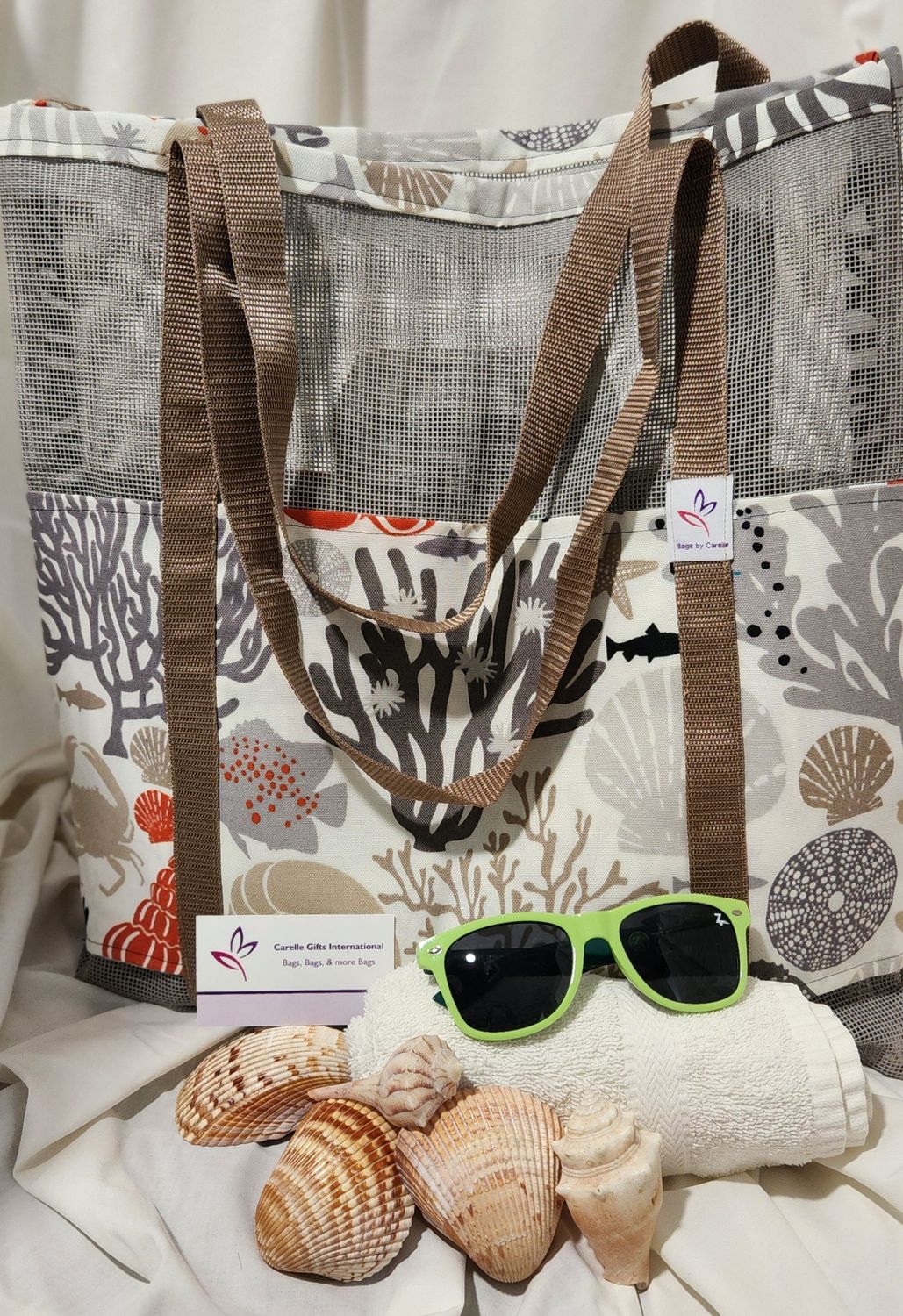 ​The Sand-Sifter Mesh Beach Bag small