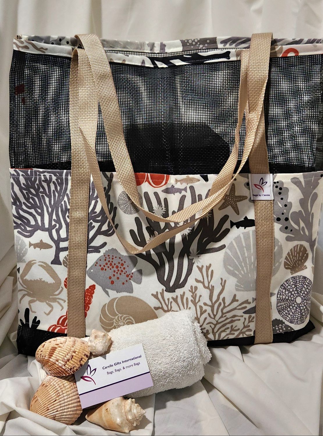 Sand-Sifter Mesh Beach Bag small