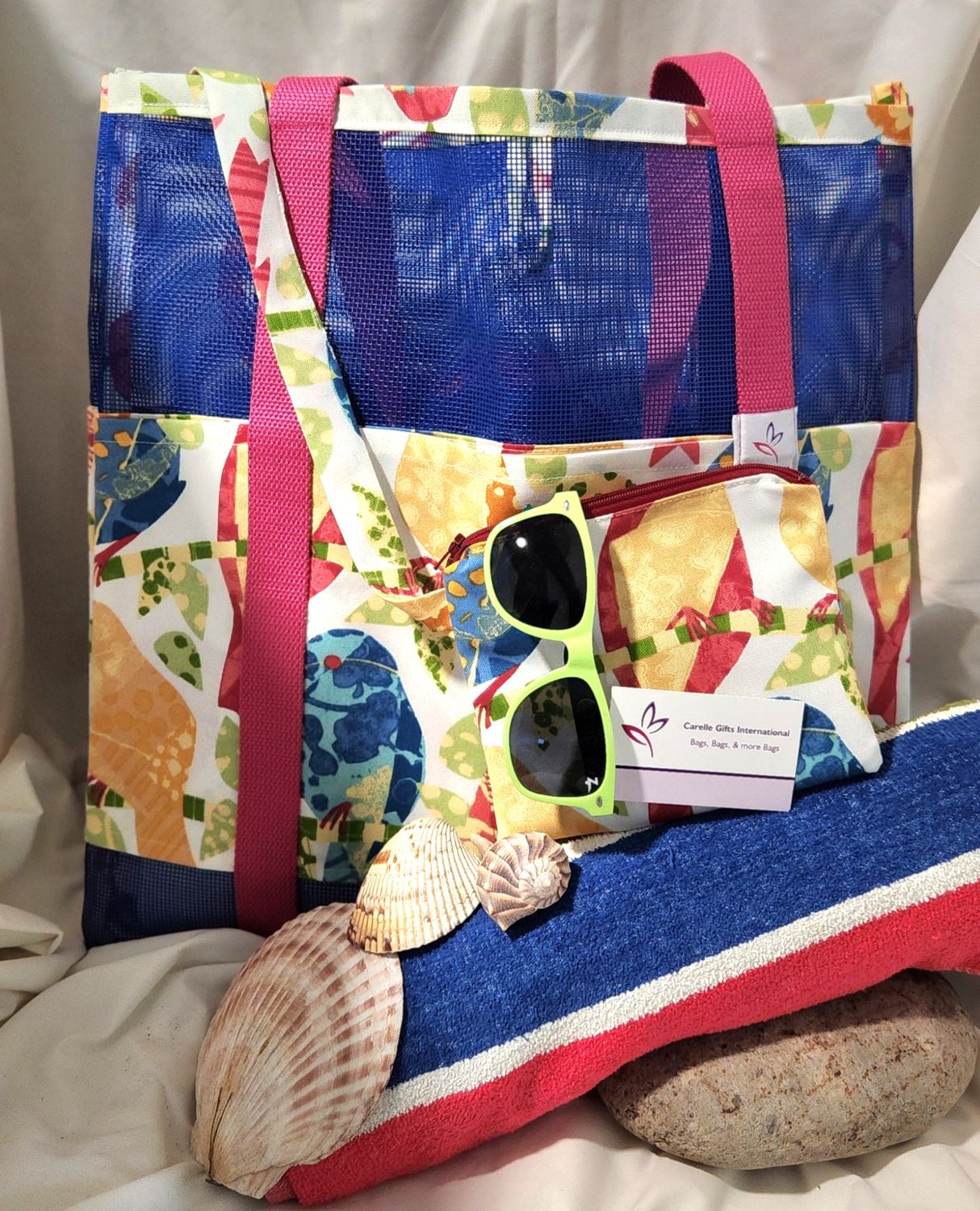 Sand Sifter Mesh Beach Bag Small