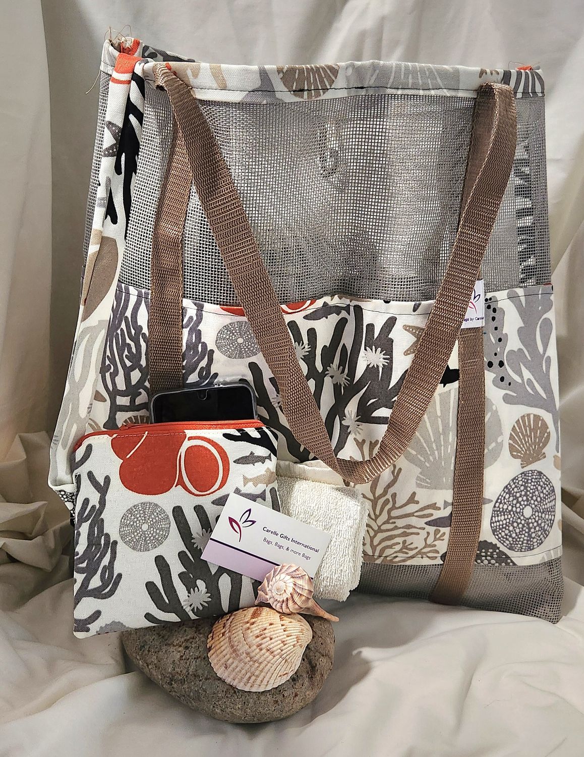 Sand Sifter Mesh Beach Bag Small