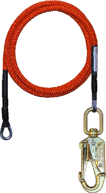 1/2 in x 10' Wire Core Lanyard 1/2 in x 10' Wire Core Lanyard