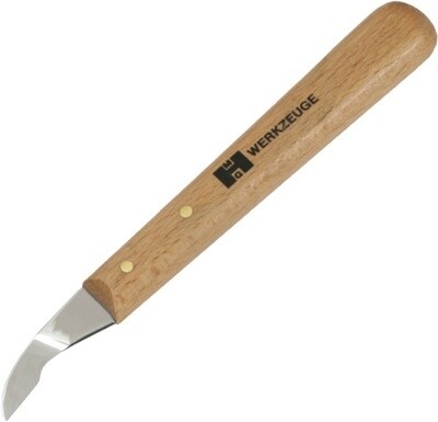 MHG Wood Carving Knife — short angled edge