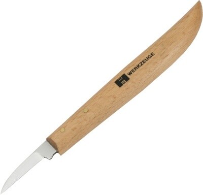 MHG Wood Carving Knife (No. 58) — round neck, straight edge
