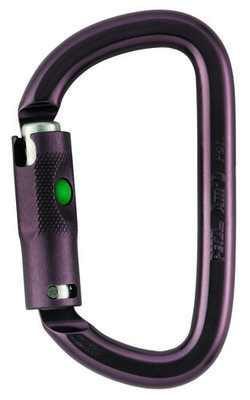 Am'D D-Shaped Carabiner -- Ball Lock Am'D D-Shaped Carabiner -- Ball Lock