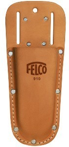 FELCO Leather Holster with belt loop and clip