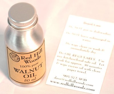 Red Hill Woods Walnut Oil for Boards Red Hill Woods Walnut Oil for Boards