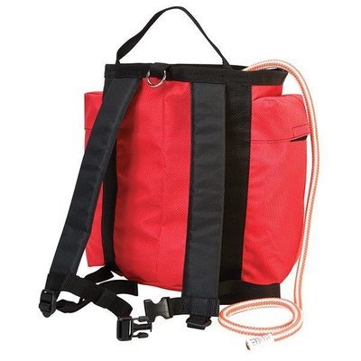 Back Pack Rope Bag, Red