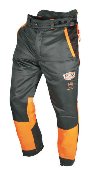 Authentic Lumberjack Trousers—Grey/Orange Authentic Lumberjack Trousers—Grey/Orange