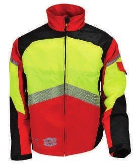 Authentic Work Jacket—Red/Yellow