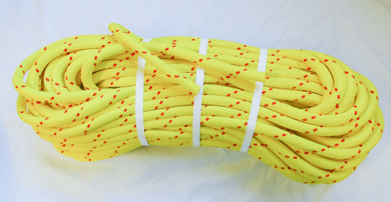 Portland Braid 14mm Yellow Rigging Rope Portland Braid 14mm Yellow Rigging Rope