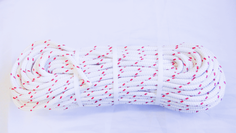 Portland Braid 13mm White Rigging Rope Portland Braid 13mm White Rigging Rope