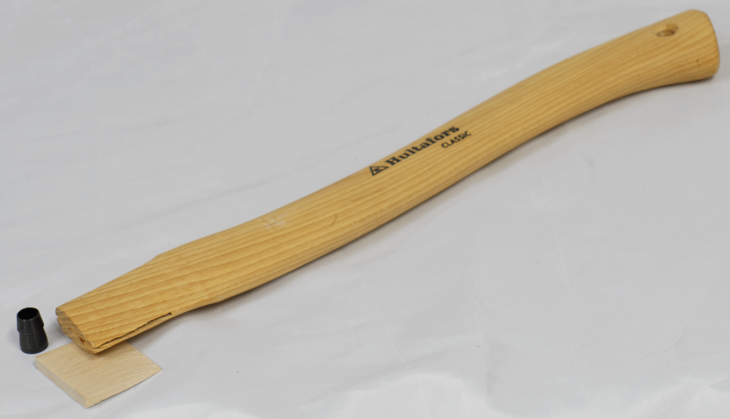 Axe Shaft Curved With Wooden Wedge—Spare Handle YSS 375-43x18