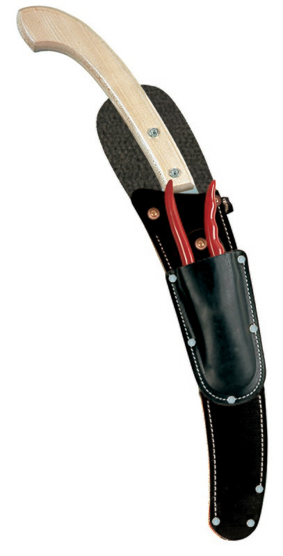 #14 Curved Saw Scabbard with Attached Pruner Pouch #14 Curved Saw Scabbard with Attached Pruner Pouch