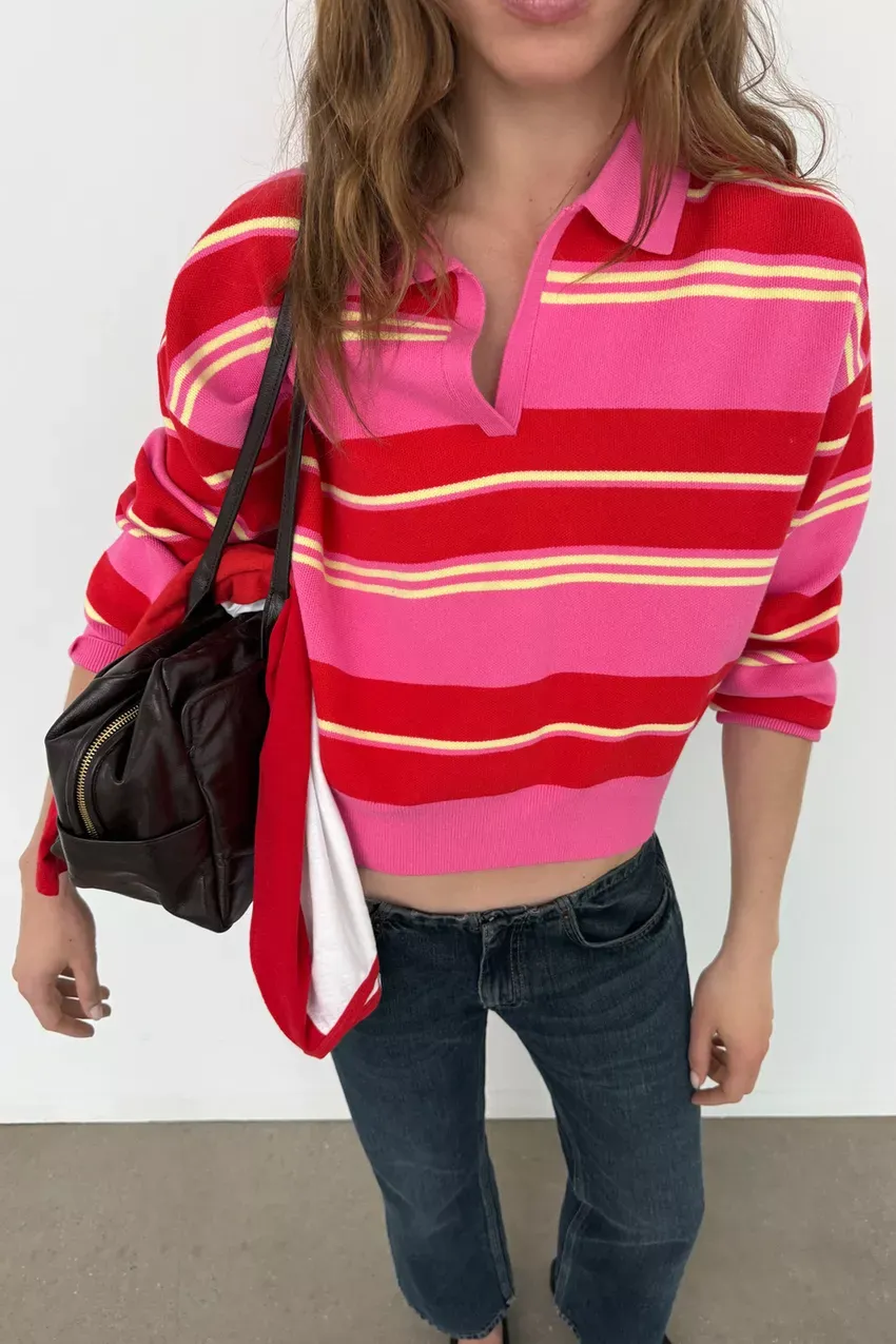 Polo sweater