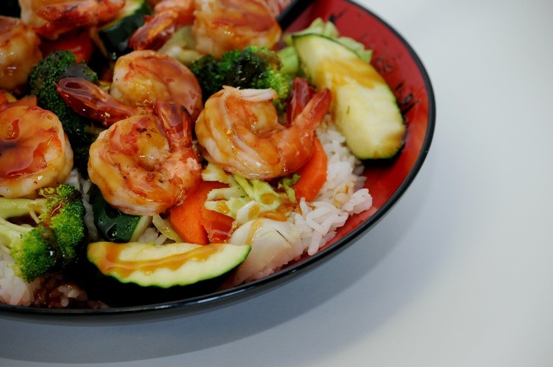 Shrimp Teriyaki Bowl
