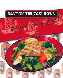 Salmon Teriyaki Bowl