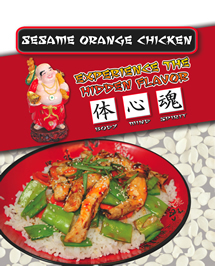 Sesame Orange Chicken Bowl