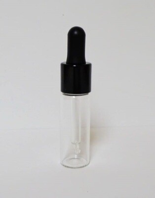 Tubo de vidrio 22x68 13,5 ml con cuentagotas tapa urea