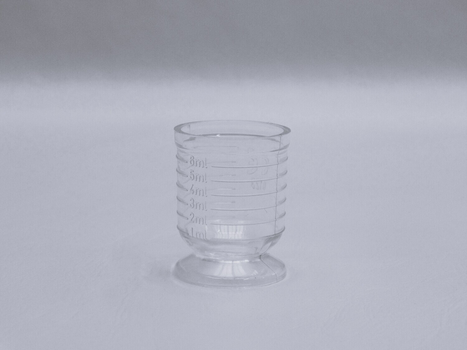 Copa plástico PS transparente ST6