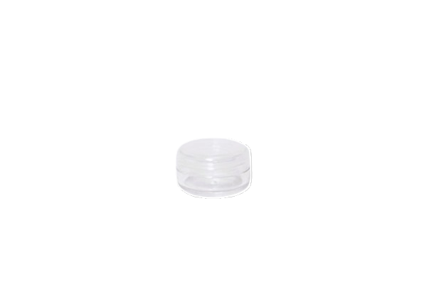 Tarro plástico PET para muestras, labiales y contorno de ojos 10 ml