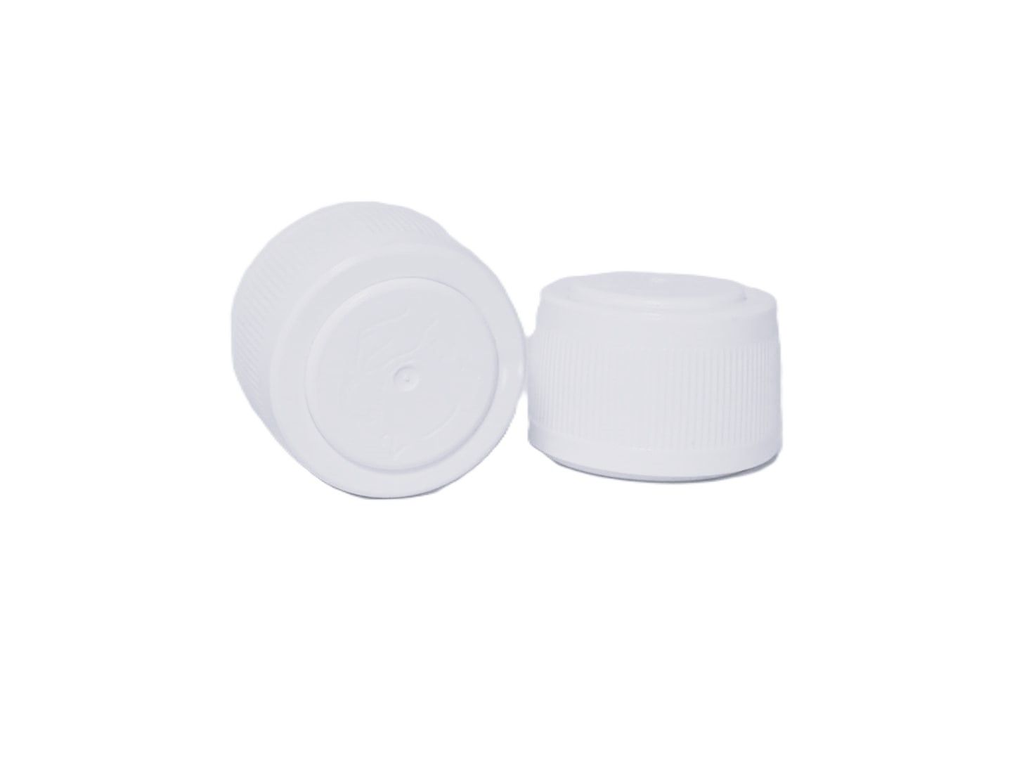 Tapón inviolable antibaby blanco PP28 para botella PET SIN FRASCO