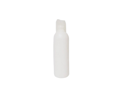 Botella plástico 125 ml natural 24/410 tapón disc-top