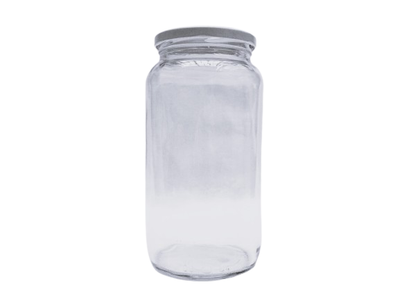 Tarro vidrio conserva 1 kg con tapa twistt-off