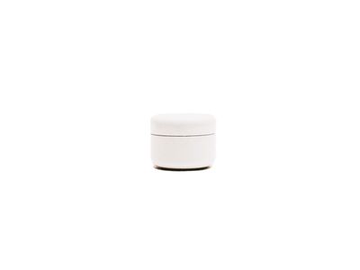 Tarro plástico doble fondo 15 ml blanco